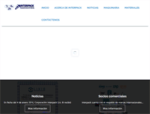 Tablet Screenshot of interpack.com.gt