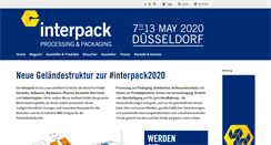 Desktop Screenshot of interpack.de