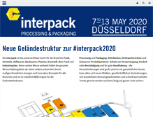 Tablet Screenshot of interpack.de